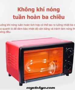 Lò nướng điện đa năng 12L thích hợp làm bánh,quay thịt