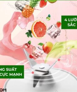 Máy xay sinh tố cầm tay mini đa năng MEETJUICE 500ml